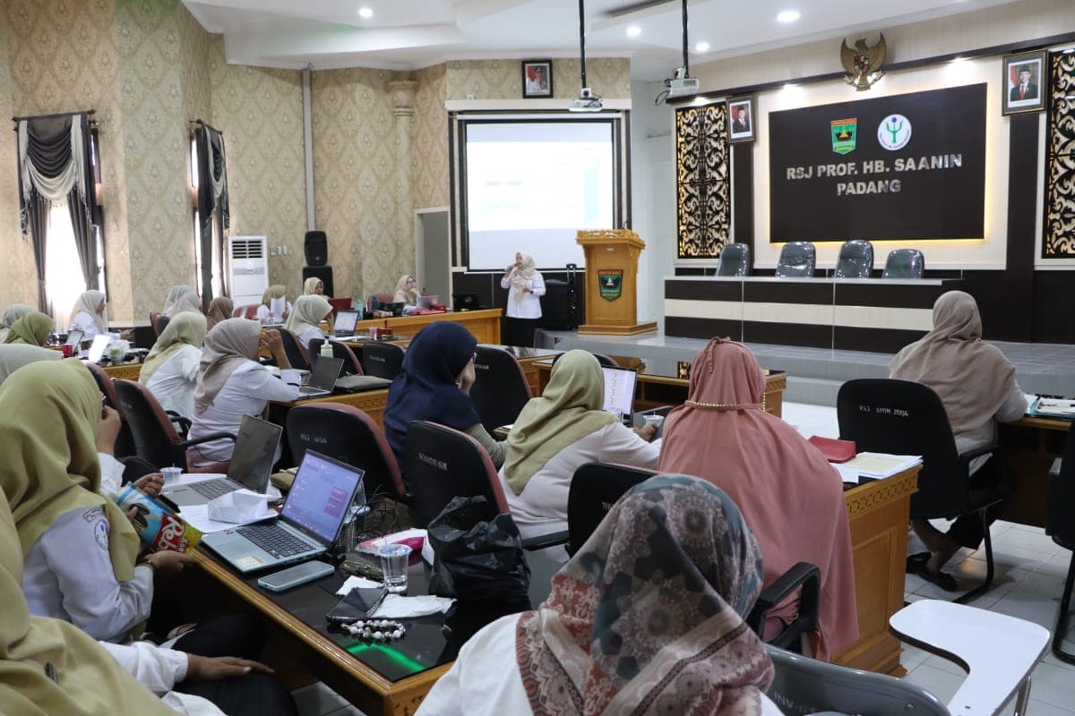 RSJ Prof. HB. Saanin Gelar Pelatihan PMKP dan Manajemen Risiko demi Tingkatkan Mutu Pelayanan