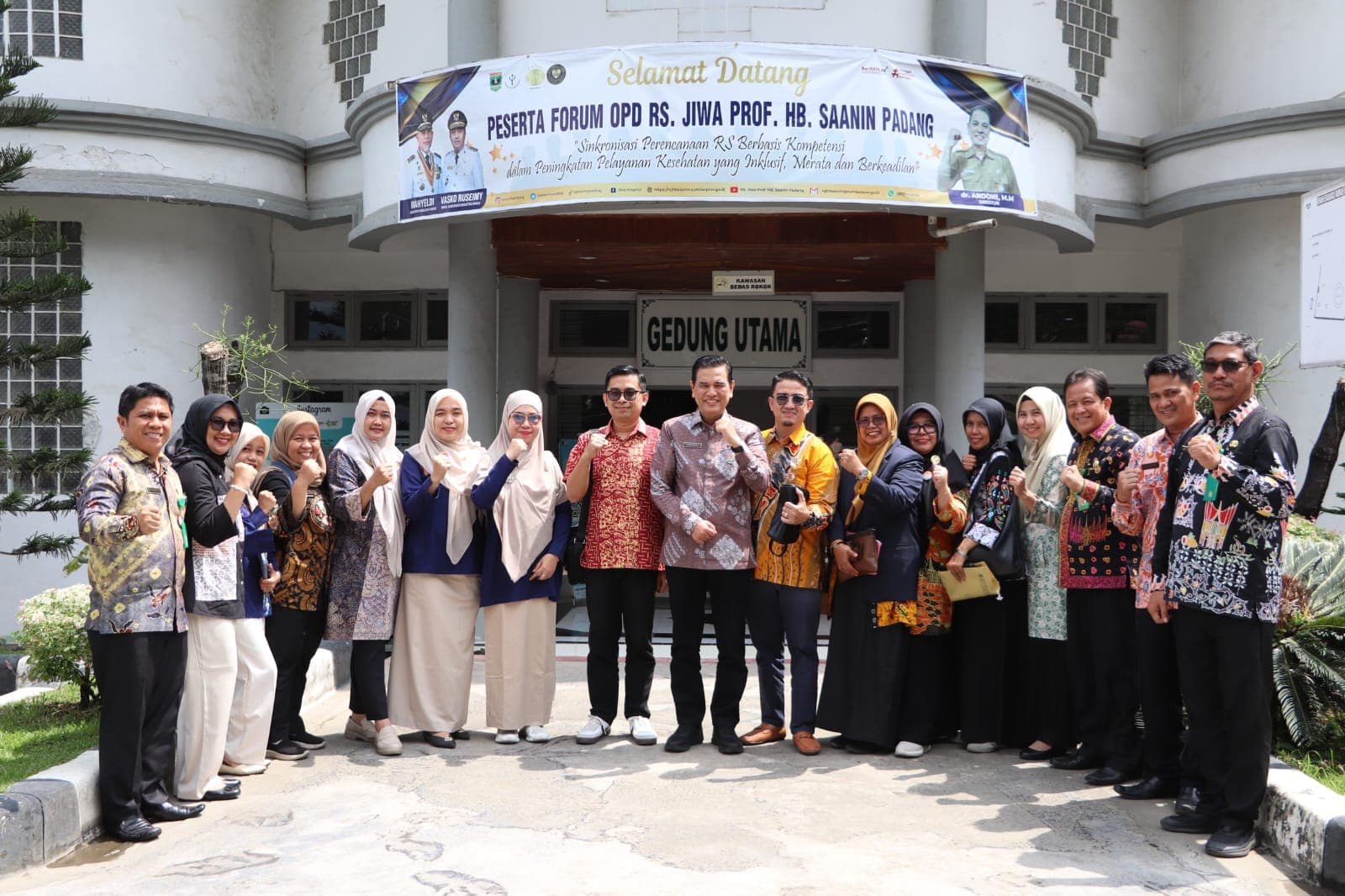 RSJ Prof. HB. Saanin Terima Kunjungan Kredensial Layanan ECT