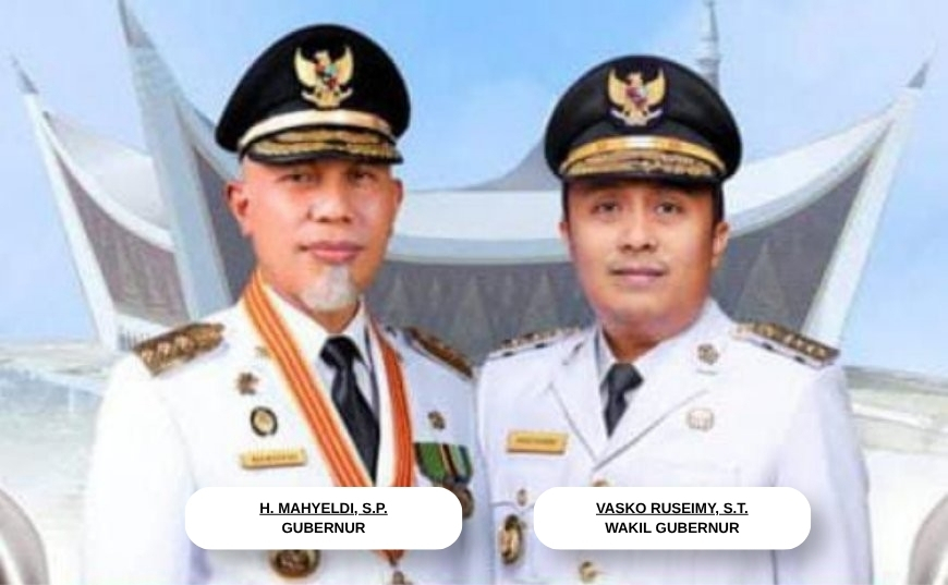 Gubernur & Wakil Gubernur Sumatera Barat
